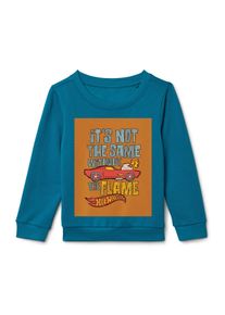 Tchibo - Kinder-Sweatshirt &raquo;Hot Wheels&laquo; - Jungen - Gr. 98/104 - petrol/print
