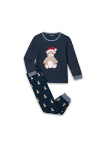 Tchibo - Kinder-Pyjama - Kinder - Gr. 122/128 - dunkelblau