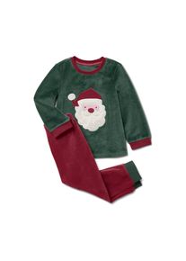Tchibo - Kinder-Nicki-Pyjama - Gr. 110/116 - gr&uuml;n