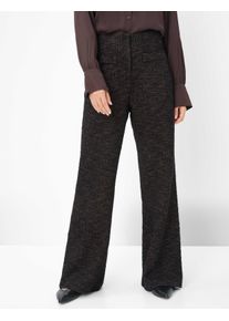 Brax Damen Palazzohose Style MAINE DARK CHOCOLATE, dunkelbraun, Gr. 42K