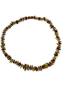 Gliederkette OSTSEE-SCHMUCK "OSTSEE-SCHMUCK Kette Valana Kette Valana" Gr. 45, braun, Halsketten, Damen, 45cm, Bernstein, L: 42, Gliederkette