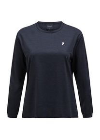 Peak Performance Trail L/S Longsleeve Women (Gr XS |blau/schwarz)
