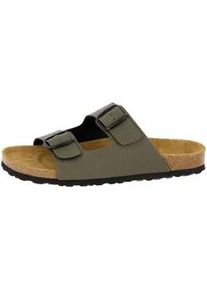 Pantolette Lico "Pantolette Bioline Metal", Herren, Gr. 44, gr&uuml;n, Synthetik, Schuhe Pantolette