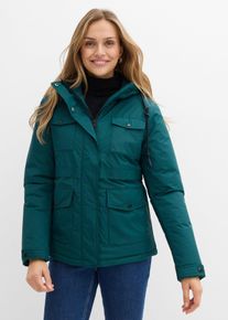 bonprix Wasserdichte Funktions-Jacke, gr&uuml;n, Gr.38, Wasserdichte Funktions-Jacke