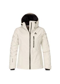Sch&ouml;ffel Sch&ouml;ffel Jacket Nollen Skijacke Women (Gr 40 |beige/wei&szlig; |wasserdicht)
