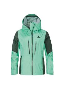 Sch&ouml;ffel Sch&ouml;ffel Shell Jacket Lufeld Skijacke Damen (Gr 40 |t&uuml;rkis/gr&uuml;n |wasserdicht)