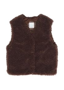 Mazine Faux-Fur Vest Fleeceweste Damen (Gr M |braun)