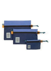 Topo Designs Accessory Bag Bundle Rucksack-Zubeh&ouml;r (Gr Micro/Small/Medium |blau)