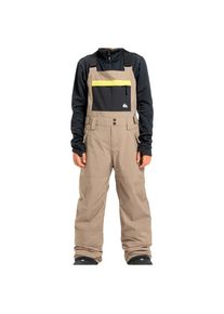 Quiksilver Mash Up Bib Skihose Kinder (Gr XL - 16 Years |beige |wasserdicht)