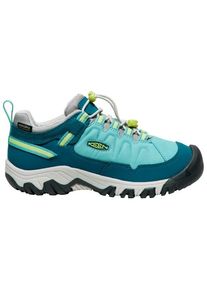 Multisportschuhe Keen Youth's Targhee IV Low WP Kinder (Gr 38 |türkis/blau |wasserdicht)