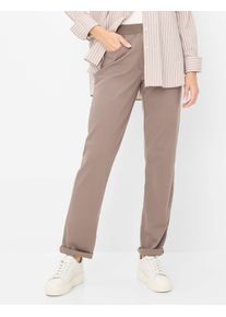 Raphaela by Brax Damen Five-Pocket-Hose Style CARINA TAUPE, braun, Gr. 50K