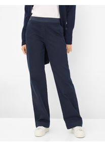 Raphaela by Brax Damen Marlenehose Style PAM FLARED DARK BLUE, denim dunkelblau, Gr. 40