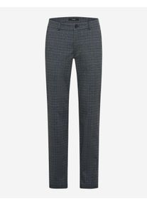 Eurex By Brax Herren Flatfronthose Style THILO CHECK BLUE, dunkelblau, Gr. 30U