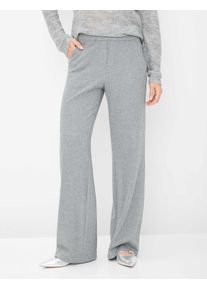 Brax Damen Flatfronthose Style MAINE SMOKE GREY, grau, Gr. 42K