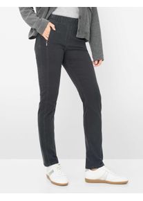 Raphaela by Brax Damen Schlupfhose Style LAVINA JOY ANTHRA Dunkelgrau Anthrazit, dunkelgrau - anthrazit, Gr. 44