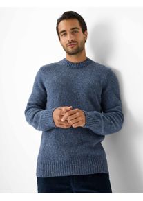 Brax Herren Strickpullover Style BUDDY baltic, Blau, Gr. 5XL