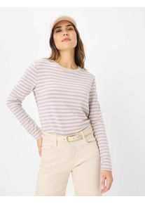Brax Damen Langarmshirt Style CARINA L gentle lilac, helles lila, Gr. 40