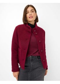 Brax Damen Jacke Style VIENNA mulberry, dunkelrot, Gr. 42