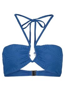 Seafolly Chiara Diamond Wire Bandeau Bikini-Top Women (Gr 32 |blau)