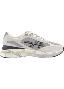 Premiata Low-Top Sneaker - Heren Moerun Sneaker Grijs - Gr. 46 (EU) - in Grau - für Damen