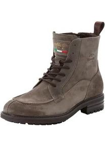 Pantofola d'Oro Winterboots PANTOFOLA D ́ORO "SONDRIO HIGH", Herren, Gr. 45, grau (taupe), Leder, Schuhe Winterboots, Winterschuhe, Winterstiefel, Snowboots