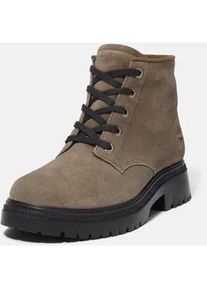 Schn&uuml;rboots Timberland "CAMBRIA VALLEYMID LACE UP BOOT", Damen, Gr. 39, medium grau suede, Leder, Schuhe Schn&uuml;rboots, Winterstiefel, Schn&uuml;rstiefel, Winterschuhe