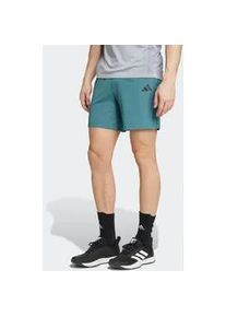 Shorts Adidas PERFORMANCE "GYM+", Herren, Gr. XXL, L&auml;nge 7, preloved teal, Obermaterial: 87% Polyester, 13% Elasthan, Hosen Shorts