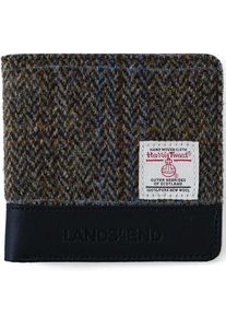 LANDS' END Harris Tweed Portemonnaie, Damen,  Braun, Wolle, by Lands' End