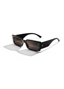 LANDS' END ORION Sonnenbrille in rechteckiger Form, Damen,  Schwarz, by Lands' End