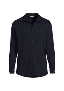 LANDS' END Jerseyhemd aus Baumwolle, Herren,  Braun, Baumwolle, by Lands' End