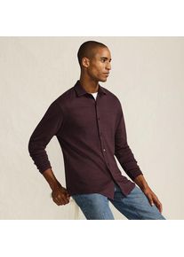 LANDS' END Jerseyhemd aus Baumwolle, Herren,  Braun, Baumwolle, by Lands' End