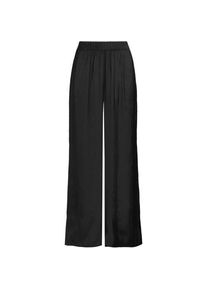 LANDS' END Flie&szlig;ende Palazzohose, Damen,  Schwarz, Polyester, by Lands' End