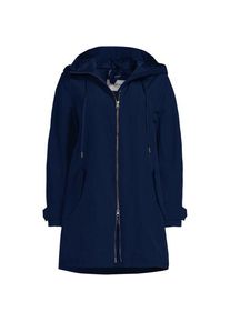 LANDS' END Squall Regenjacke in A-Linie, Damen,  Blau, Nylon, by Lands' End