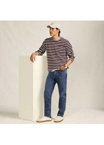 LANDS' END Stretch-Denim Jeans, Slim Fit, Herren,  Blau, Baumwoll-Mischung, by Lands' End