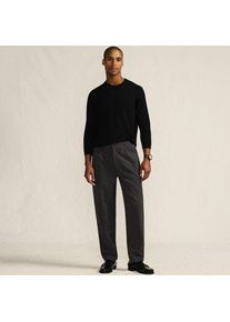 LANDS' END Wool Touch Hose, Herren,  Grau, Polyester/Viskose/Polyester-Mischung, by Lands' End