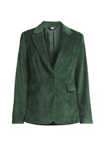 LANDS' END Stretchcord-Blazer, Damen,  Gr&uuml;n, Polyester/Nylon/Polyester-Mischung, by Lands' End