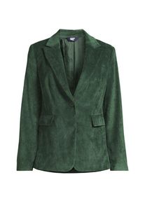 LANDS' END Stretchcord-Blazer, Damen,  Gr&uuml;n, Polyester/Nylon/Polyester-Mischung, by Lands' End