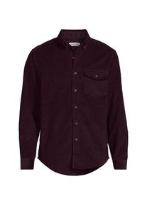 LANDS' END Breitcord-Hemd, Herren,  Rot, Baumwolle, by Lands' End