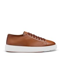 Santoni Low-Top Sneaker - Santoni Sneakers Brown - Gr. UK_6 - in Braun - f&uuml;r Damen