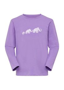 Mammut Mammut Core Longsleeve Logo Longsleeve Kinder (Gr 140 |lila)