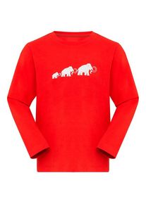 Longsleeve Mammut Mammut Core Longsleeve Logo Kinder (Gr 104 |rot)