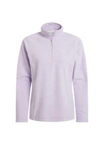 Fleecepullover Craghoppers Miska VI Half Zip Damen (Gr 44 |lila/wei&szlig;)