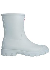 Hunter Boots Downpour Short Boot Gummistiefel Damen Alltag (Gr 42 |grau |wasserdicht)