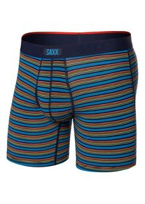 SAXX Vibe Xtra Boxer Brief Fly Kunstfaserunterwäsche Herren (Gr S |blau)