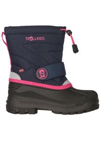 Trollkids Telemark Winter Boots Pro Winterschuhe Kinder Wandern (Gr 35 |blau)