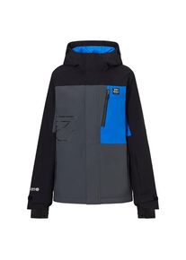 Skijacke Rehall Freak Kinder (Gr 140 |schwarz/blau |wasserdicht)