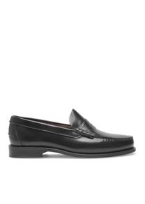 Henry Stevens Slipper & Pantoletten - Loafer Hunter M PL - Gr. 45 (EU) - in Schwarz - f&uuml;r Damen