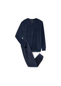 Tchibo - Nicki-Pyjama-Set - Herren - Gr. M - dunkelblau