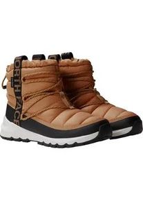 Winterstiefel The North Face "W THERMOBALL LACE UP WP", Damen, Gr. 41, braun (caramel), Textil, Schuhe Winterstiefel, Snowboots, Winterboots, Winterschuhe, wasserdicht