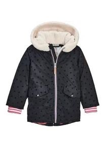 Parka "FIOW 51 MNS PRK", Kinder, Gr. 110/116, navy, Obermaterial: 88% Polyester, 12% Baumwolle;Futter: 100% Polyester;F&uuml;llung: 100% Polyester, FIRST INSTINCT BY Killtec, Jacken Parka, Wasserdichter Funktionsparka mit Fleece, Kinnschutz und Reflektoren